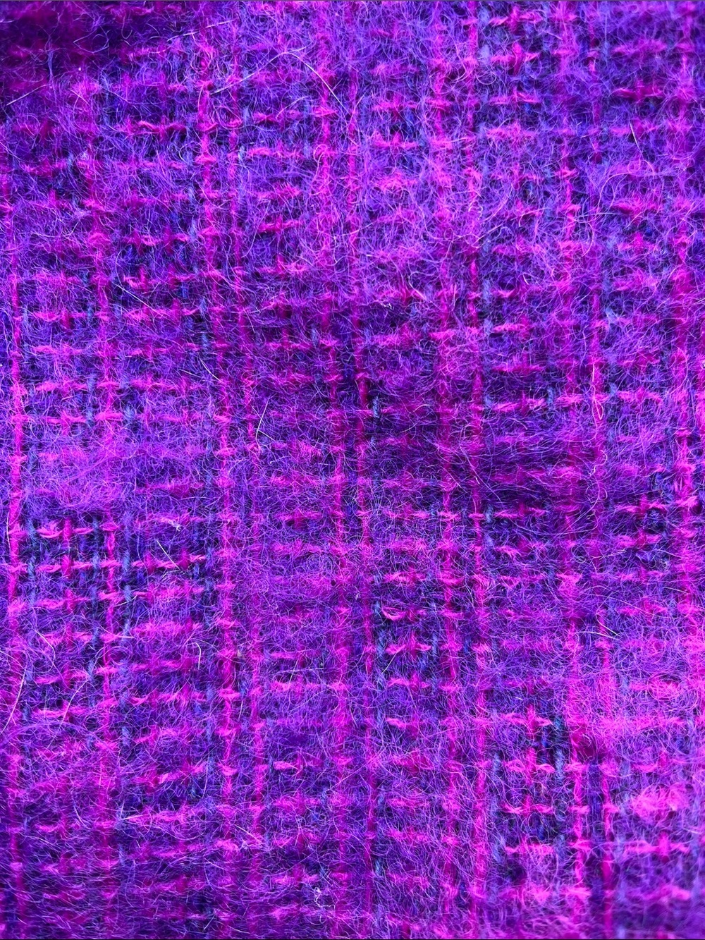Avoca Handweavers Pure Wool throw from Wicklow, Ireland 65”x57” - Picture 6 of 6